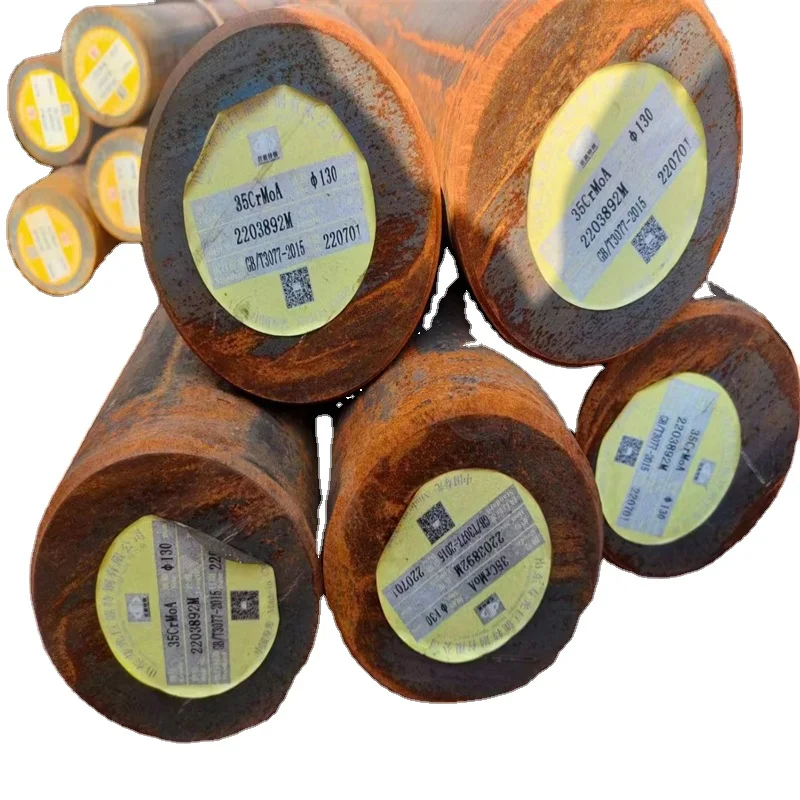 Легированная сталь круглого адвокатского сословия 30crnimo8 20cr2ni4a 19crni5 35CrMoV 25cr2mov 18CrNiMo7-6 20crnimoa 34crnimo6 40crnimoa 4cr13 Прокат стальной