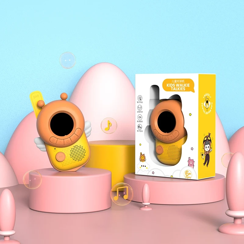 Portable Handheld 3KM Interphone Rechargeable Kids Long Range Walkie Talkie Toys For Kids