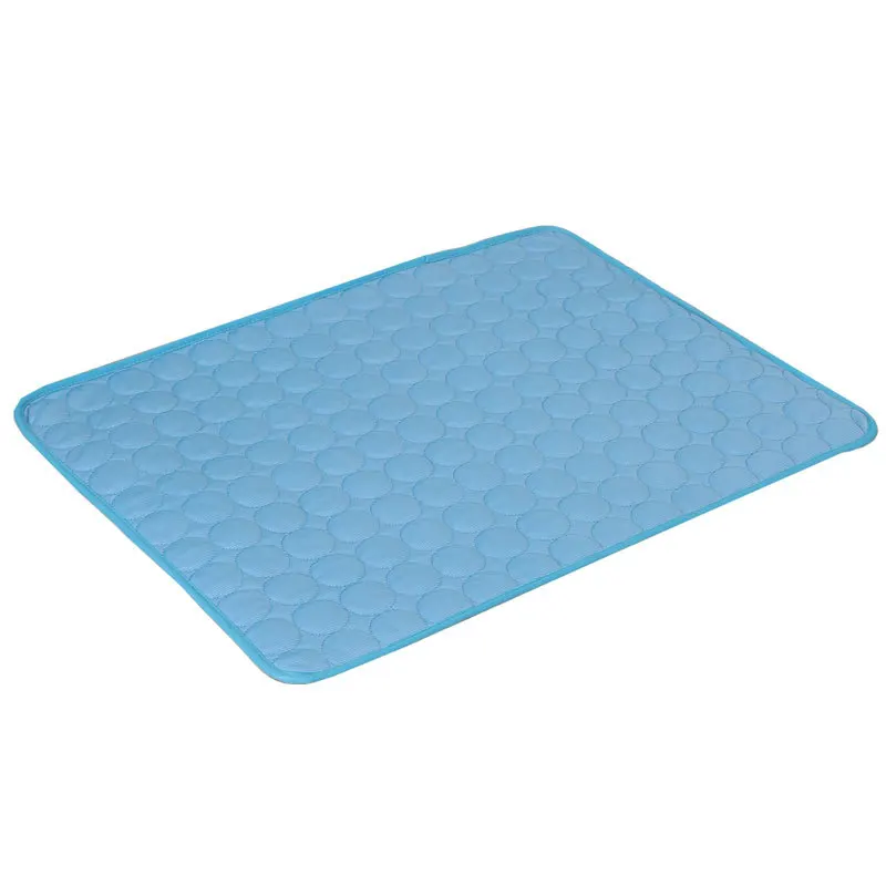 
summer pressure activated gel pet cooling mat for kennel sofa bed floor car seats Summer Pet Mat 