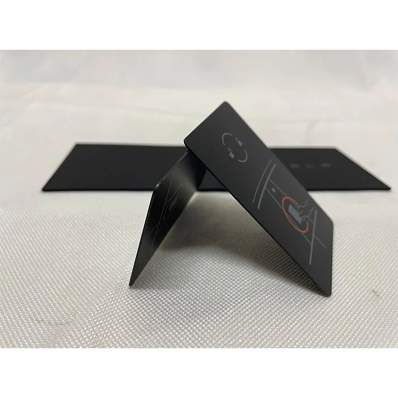 New energy vehicles  car accessories door key card  for Tesla Model 3  model Y kits 1 set two pcs