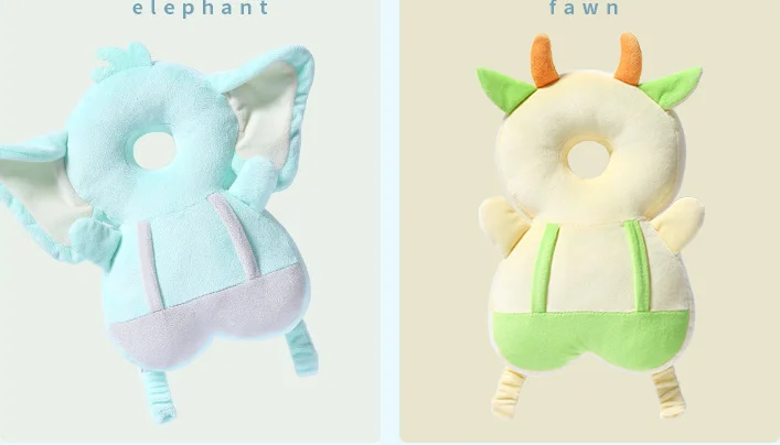 Baby Infant Toddler Kids Head Protective Walker Anti Fall Head Hurt Safety Protector Backpack Pad Pillow Cushion