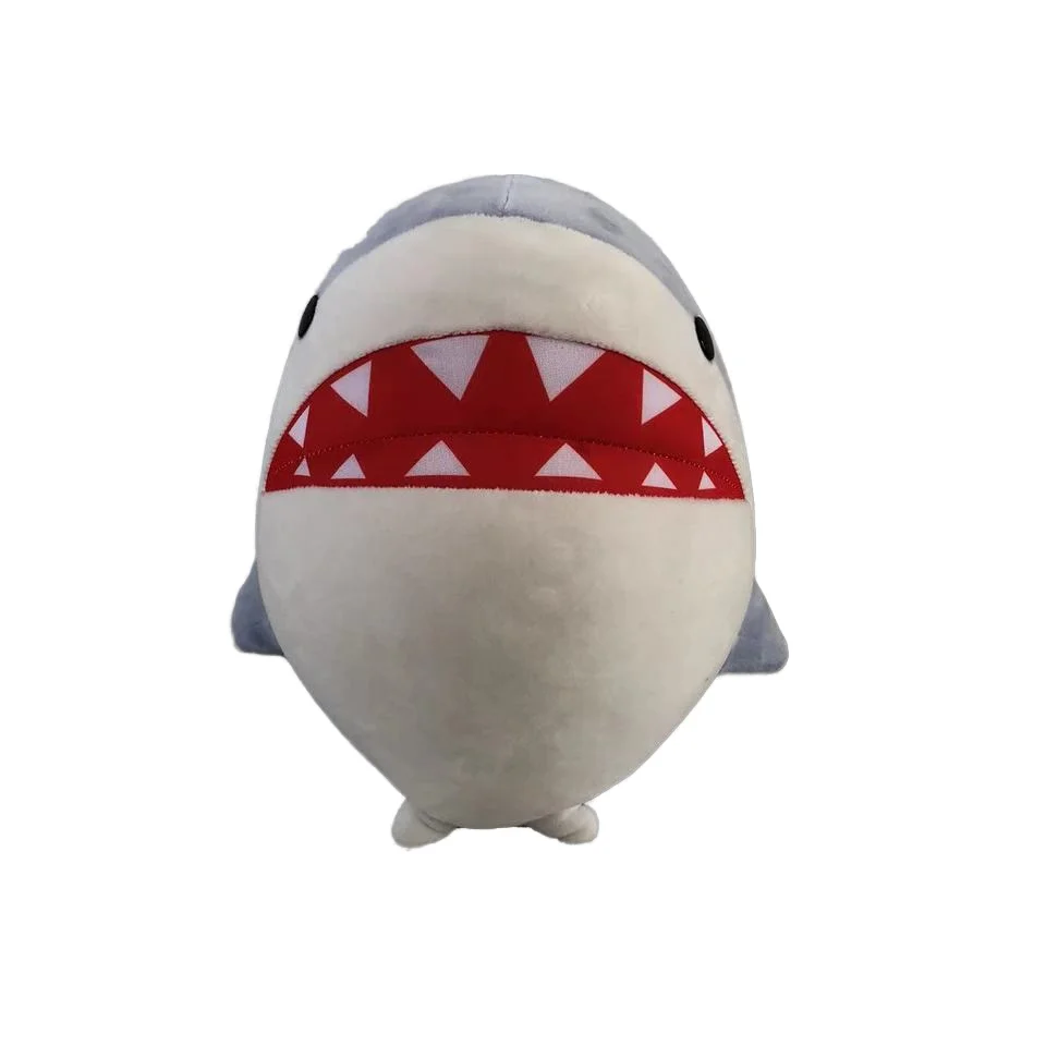 Kinqee Animal Shark Toys Blue Whale Shark Plush Toy Good Quality For sale