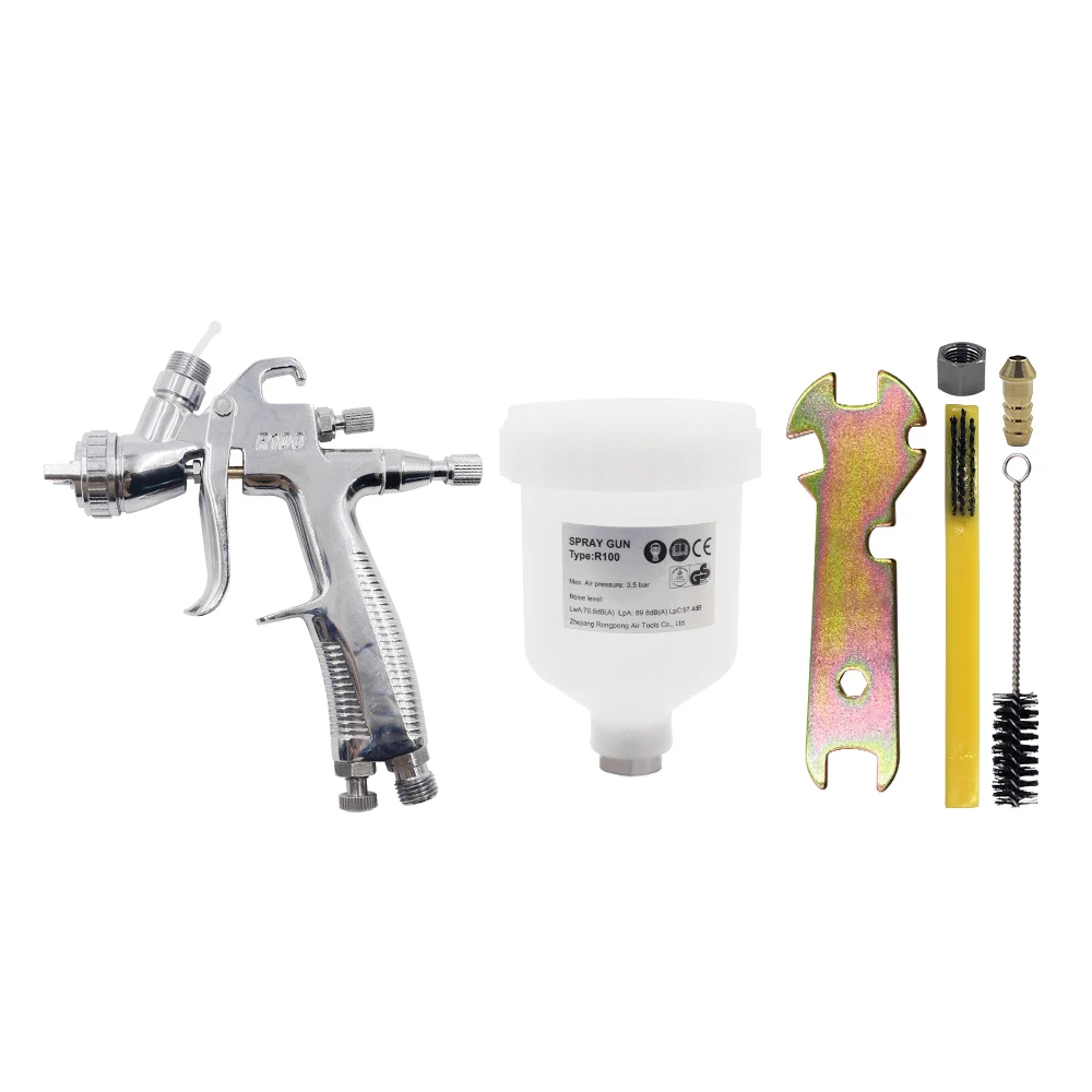 0.8mm Nozzle Hvlp/rp Air Spray Gun Mini Air Paint Spray Guns Airbrush For Crafts, Wall paint, Model repair