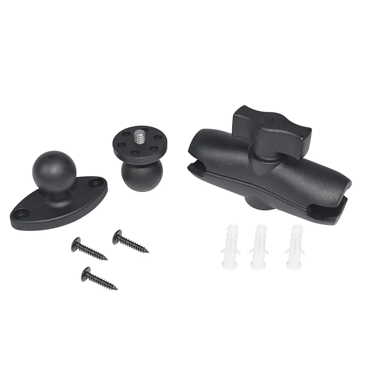 1/4 Thread Dual Ball Adjustable Bracket Mobile Mounted Baby Monitor Dome Stand Wall Mounting Hunting Trail CCTV Camera Mount