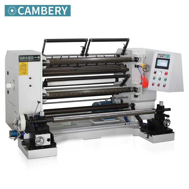 Cambery Copper Foil Window Film Cutting Machine Plastic PE Film Roll Cutting Machine