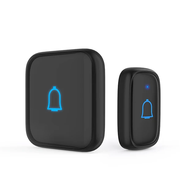Быстрая отправка беспроводной водонепроницаемый дверной звонок Dong Deng в диапазоне 1000 футов 56 тонов для дома