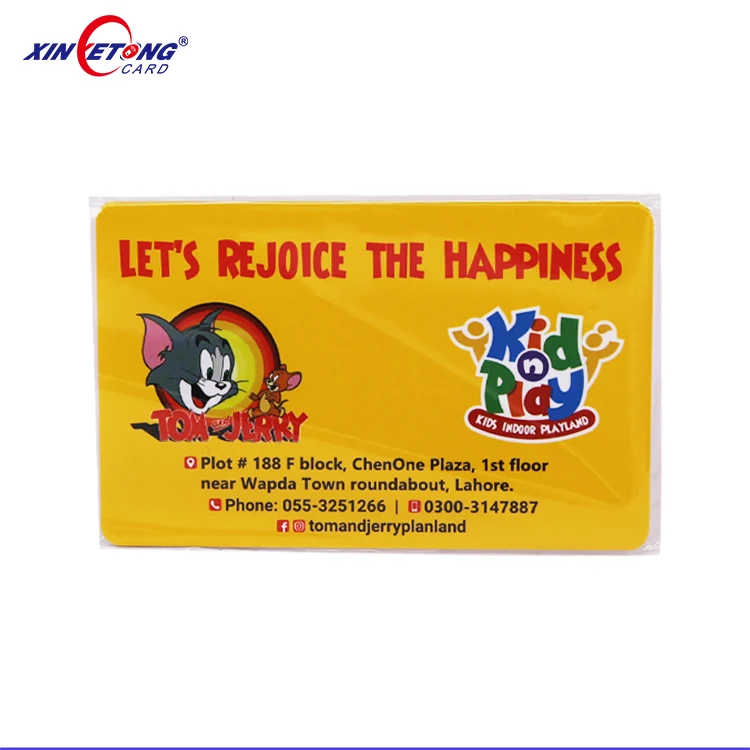 Custom Logo Printed  New PVC Plastic Business Cards Loyalty Card Gift Card Supplier