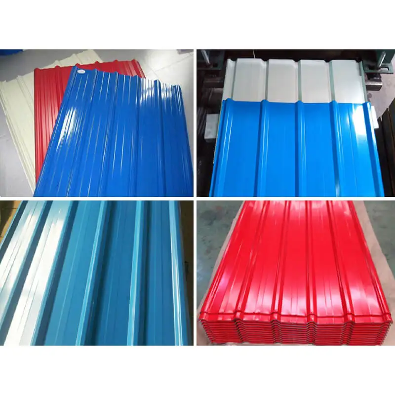 Color Coated Zinc Coated Roof Galvanized Steel Corrugated Roofing Sheet
