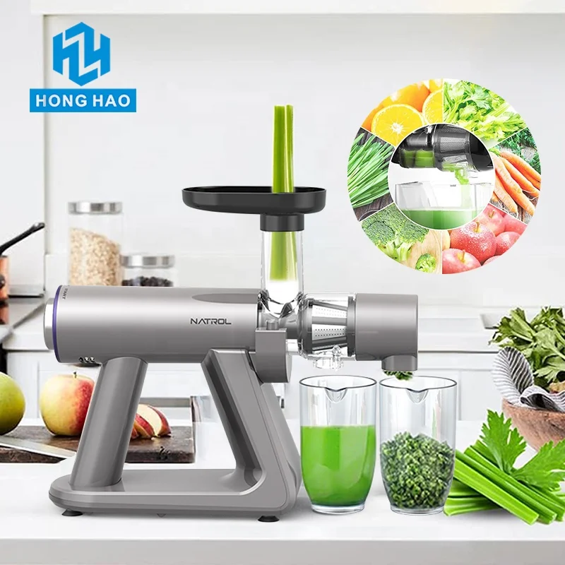 Honghao Luxury Cold Press Slow Juicer Fast delivery Easy to Clean Quiet Motor Reverse Function Slow Masticating Juicer Machine