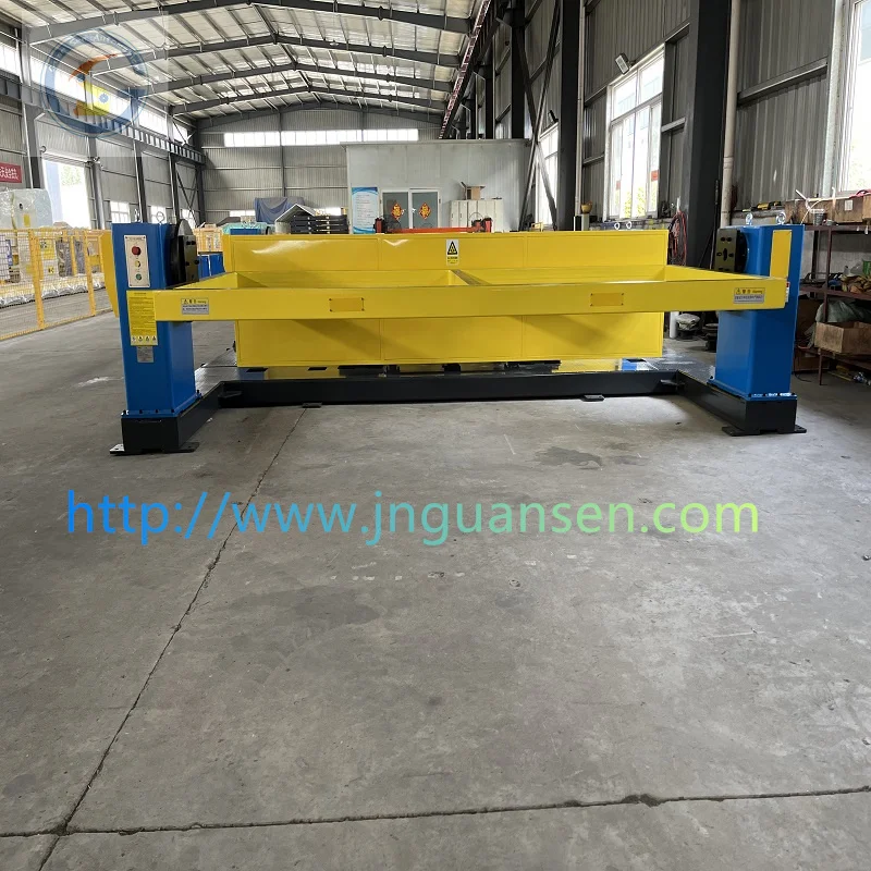 A Single Axis Head and Tail Welding Positioner Designed for Six Axis Intelligent Welding Robots Provided Color Automatic 500