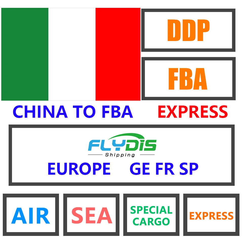 Freight forwarder to USA/UK/Italy/France/Germany by air shipping from China DDP door to door service
