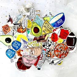 67PCS/BAG Vine Avocado Stickers Pack for Water Bottle Laptop phone Luggage Guitar for Teen Girls Kids