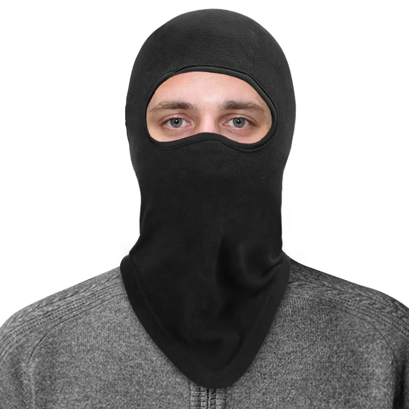 Зимняя Маска для лица теплая Балаклава лыжная маска флисовая Ветрозащитная скимаста на все лицо шапка капюшон спортивная катания лыжах мотоциклах