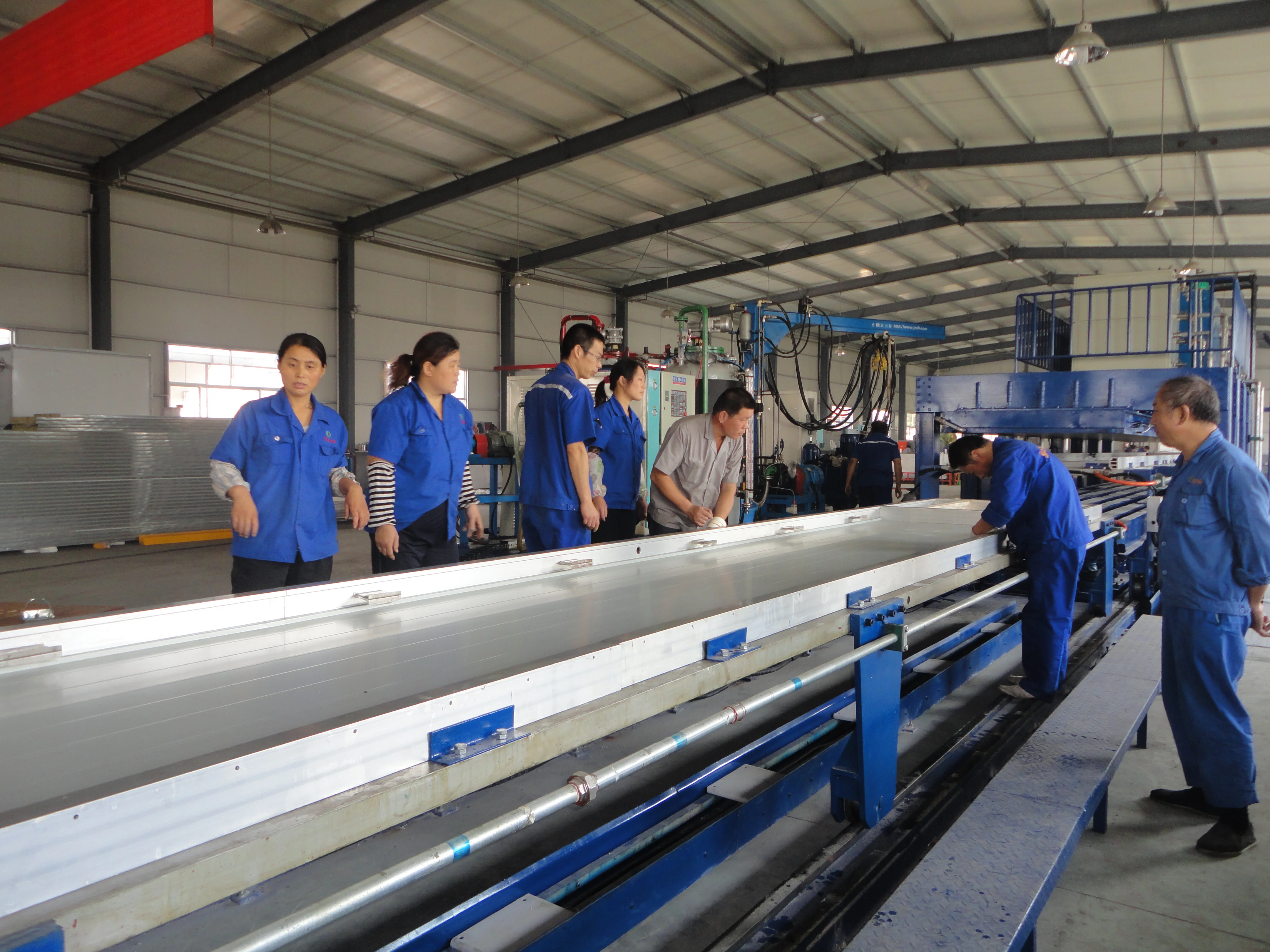  Закатать двери делая машину затвора decking пола профилегибочная