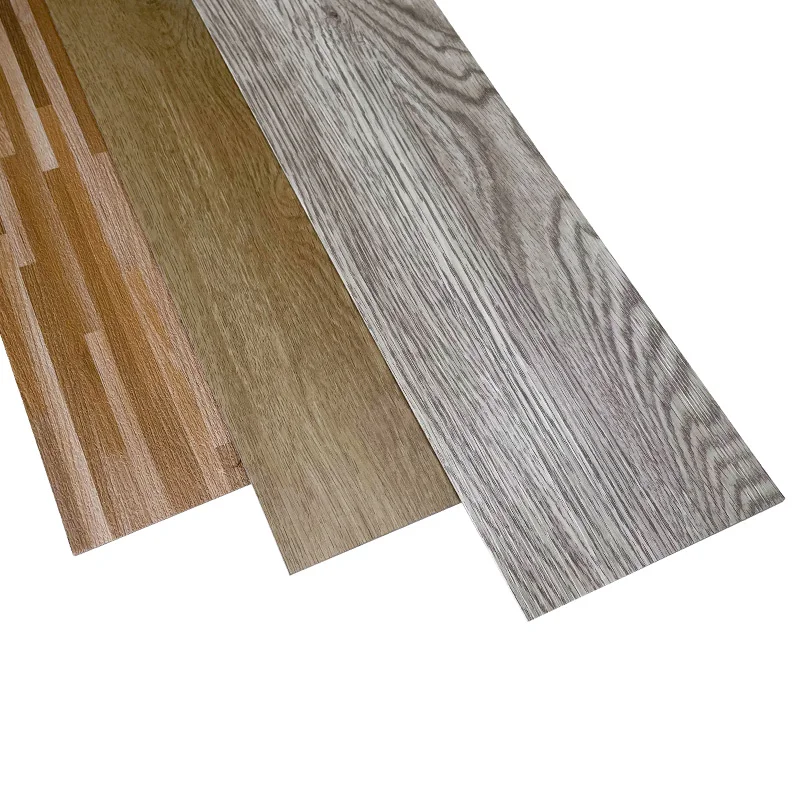 Support customization residential/lodging house/office vinyl flooring dry back fireproof lvt pvc floor tiles