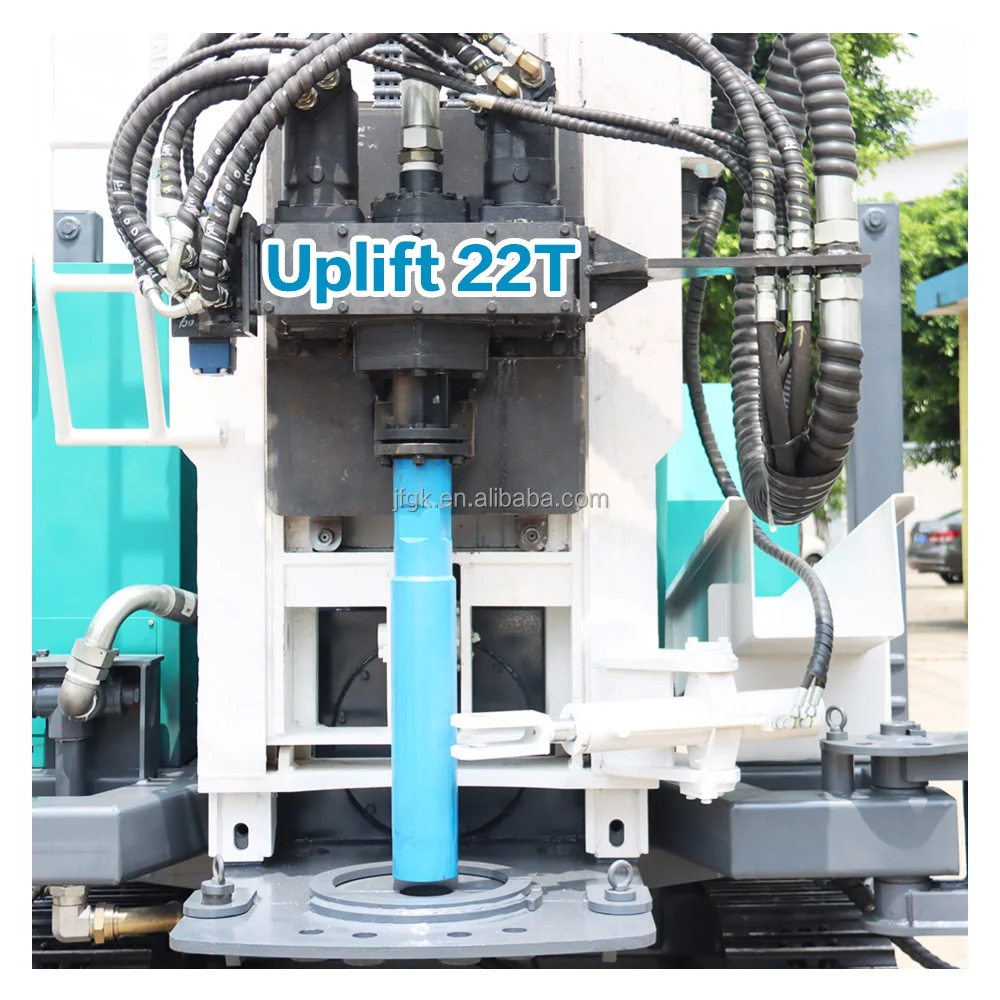 new deep crawler mounted DTH air mine borehole 400m depth drilling water well rig for sale
