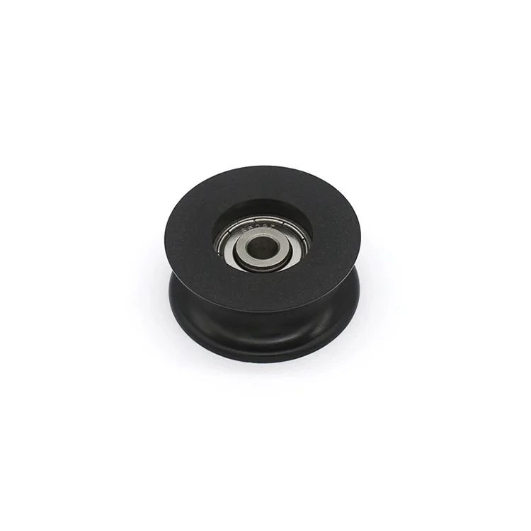 Sliding door roller wheel size 8*40*20.7 mm u groove pulley wheel with 608 bearing