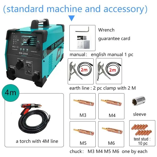 SW-1600 inverter  capacitor discharge stud welding machine stud welding machine