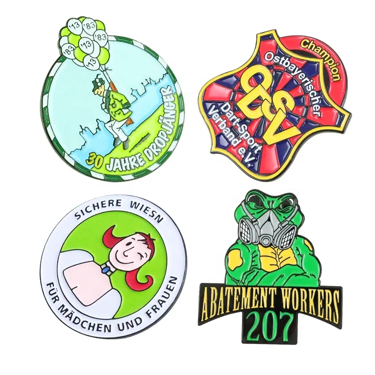 Broche de capuchon metallique wholesale-hat-pins keychain magnetic metal lapel pins metal logo pins with chains for hats cap