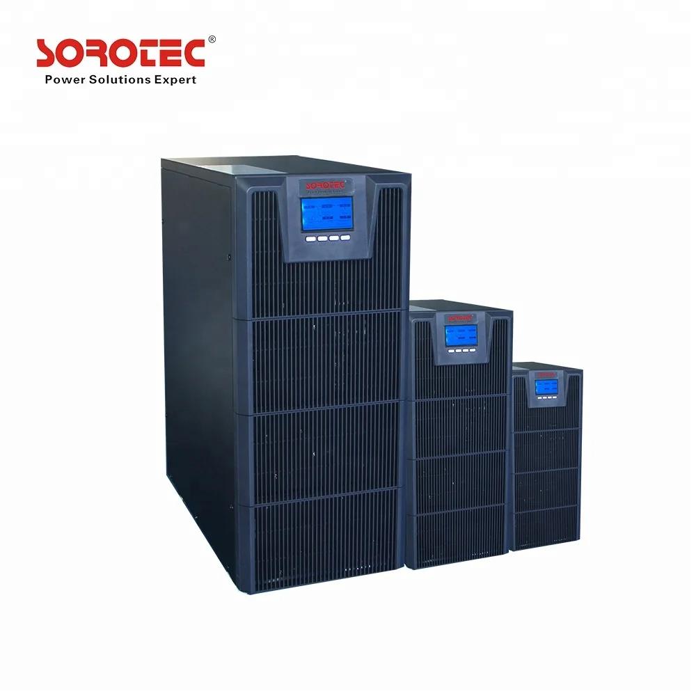 10KVA 220V High Frequency Uninterrupted Power Supply  Online UPS  HP9116C 10KT Series Long Back Up