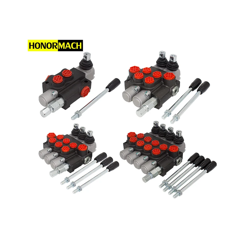 P40 P80 Series Hydraulic Sectional Directional Control Valve