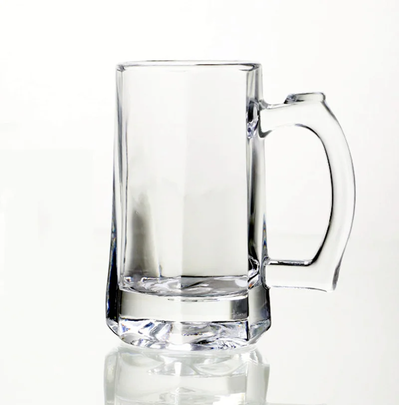 KDG Brand 380ml Thicken Bottom Water Glasses Drinking Beer Cups Classic Beer Glasses with Handle