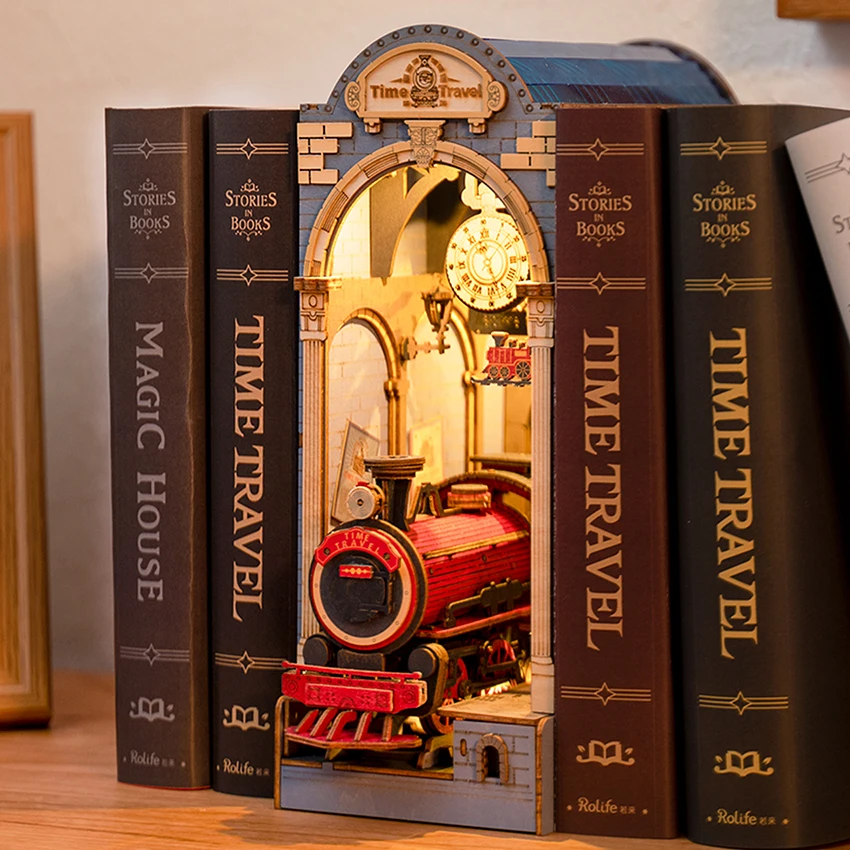3D Деревянный пазл Robotime Rolife миниатюрная книга «сделай сам» Nook серии TGB сборные игрушки книжный конец для прямой поставки