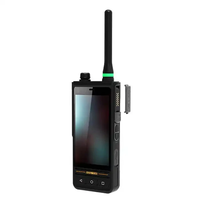 2023 IP67 Waterproof ANYSECU E81 Rugged phone 4G LTE Network Radio DMR + UHF 400-470MHZ POC Walkie Talkie Smart Mobile Phone