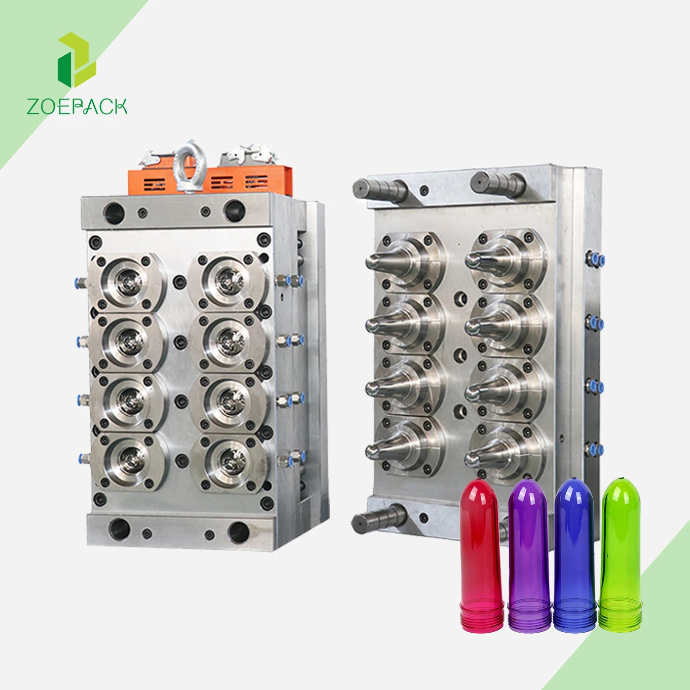 18mm 20mm 24mm 28mm 30mm 38mm 45mm Cosmetic Jar Mineral Water Bottle PET Preform Mould Injection Preform Mold