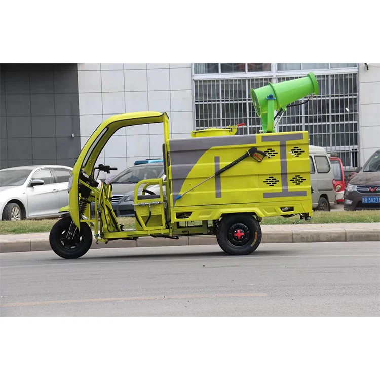 Hot Sale Garbage Truck Cans Side Hanging Trash Can Electric Garbage Truck Tricycle For Garbage Collection Truck