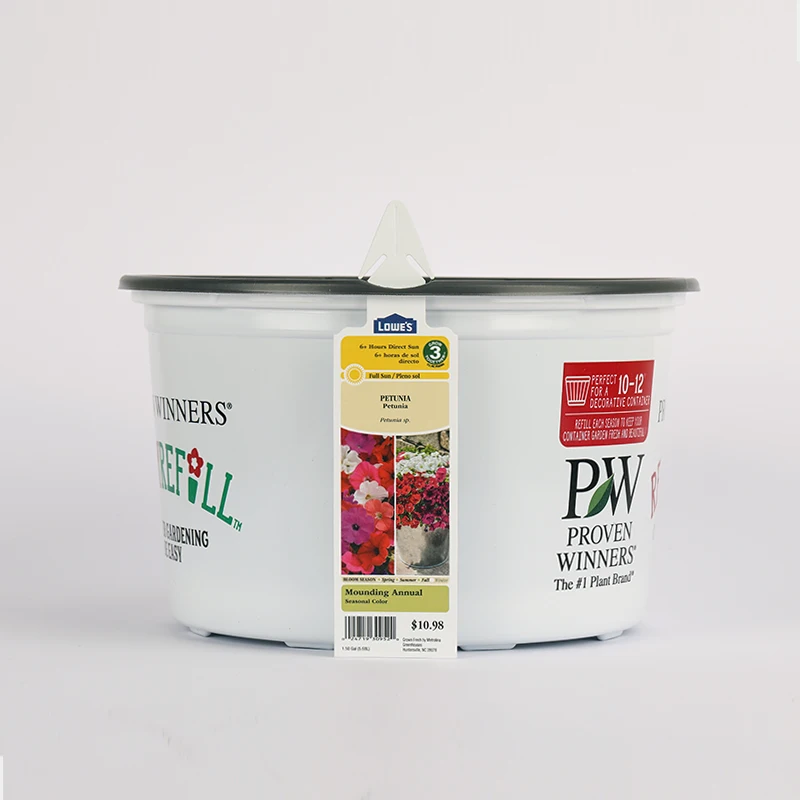 2022 Hot Sale customized flower pot High Quality Plastic Flower Pots For Garden Planter