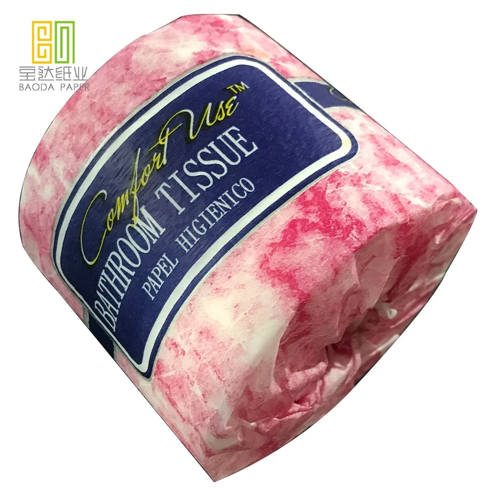 In stock Free Shipping Favourite biodegradable toilet tissue manufacturers colored toilet paper