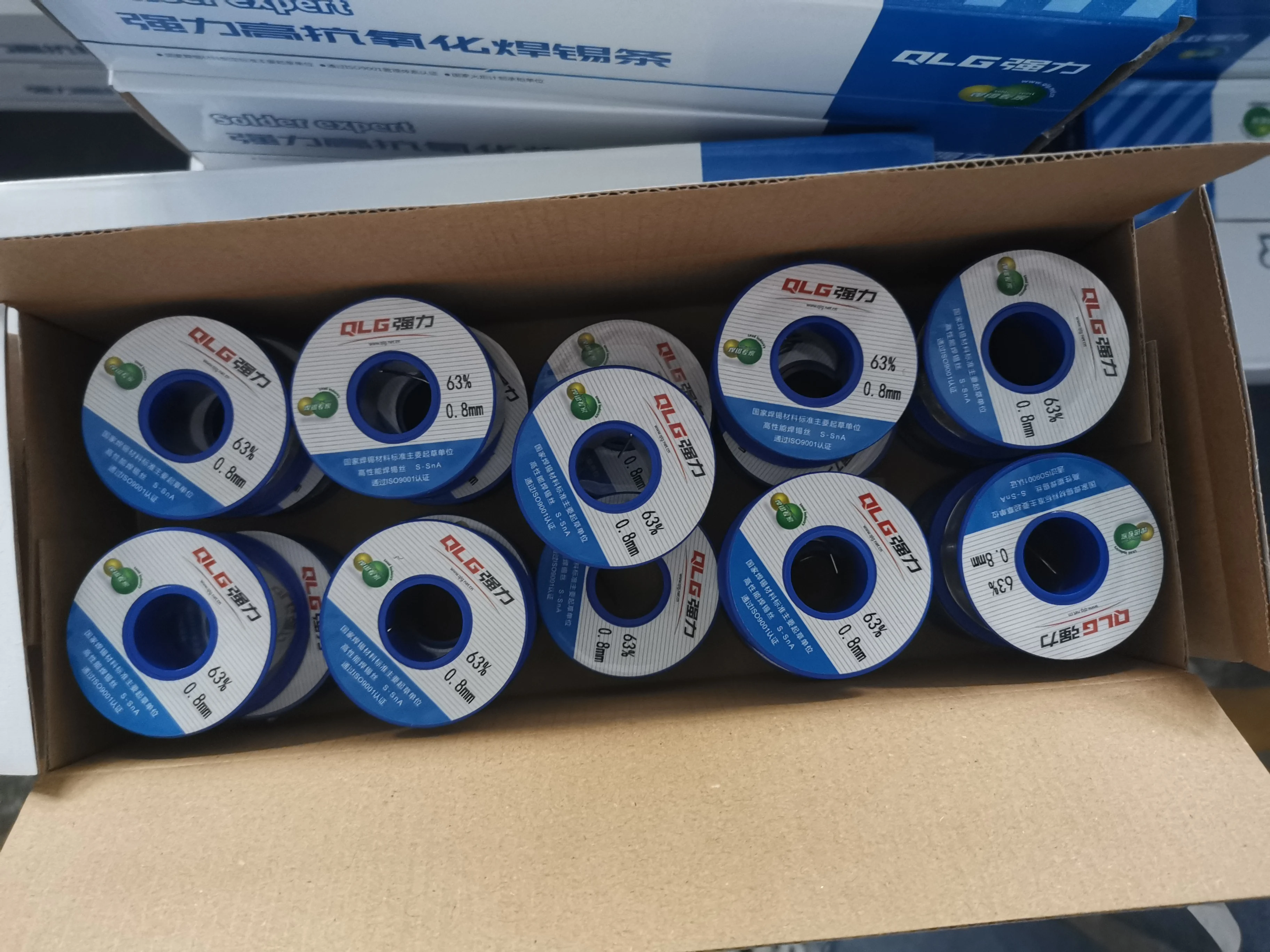 Customizable Tin 500g Leaded Sn63Pb37 63 37 0.8mm Solder Wire 1mm 500g Tinwire 60/40 Equivalent Quality to Asahi Solder Wire