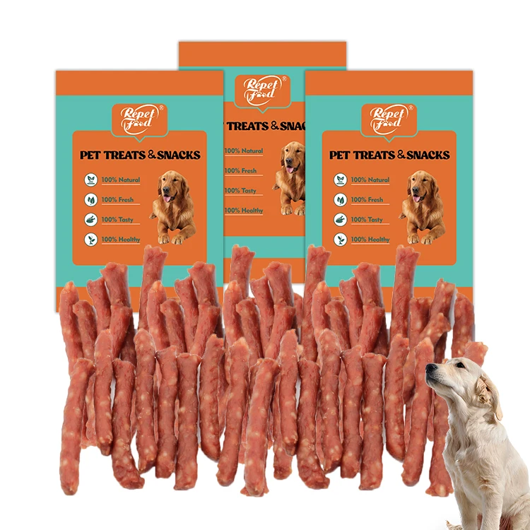 Natural Duck Strips Dog Snacks Pet Chew Treats Snacks Without Additives
