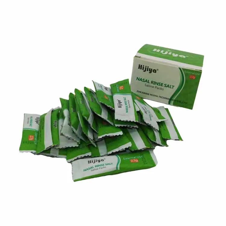
China Manufacturer 300ML Nasal Wash Salt for Nose Cleaner Nasal Irrigation 