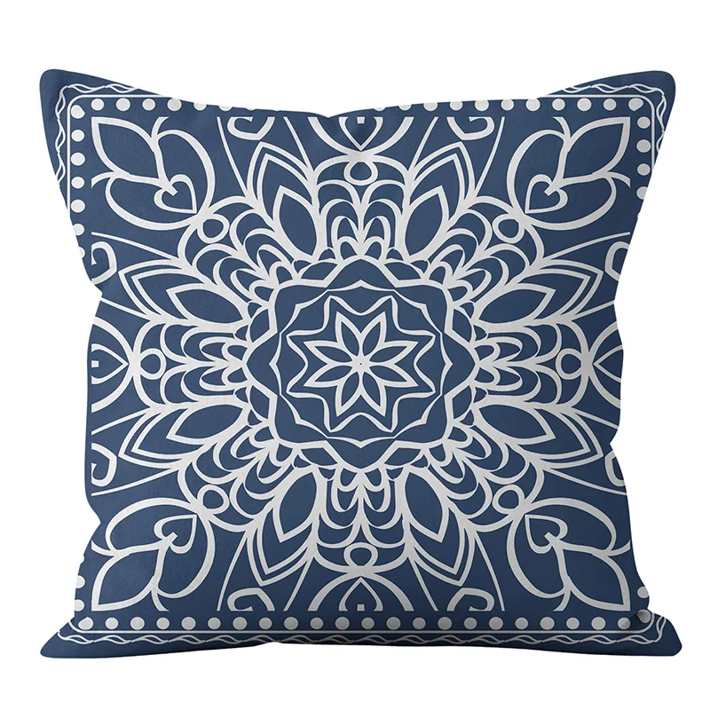 Wholesale Home Decor Sofa Sublimation Digital Print Pillow Cover Accept Custom Printing Cushion Covers For Couch Office Chair