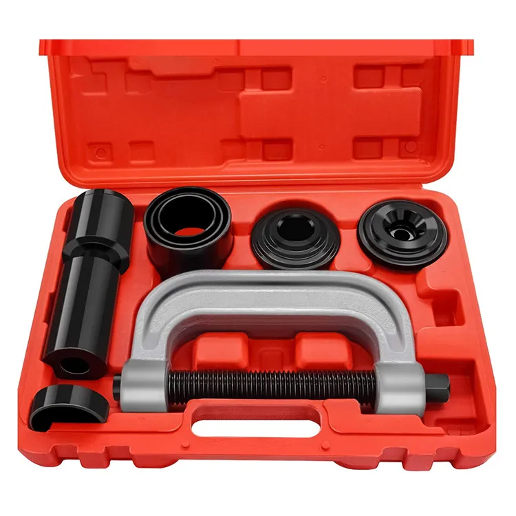 10-Piece C-Type 4-IN-1 Ball Joint Puller Service Tool Set Hand Tool Kits for Vehicle Control Arm Removal