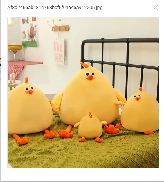 Soft Yellow Fat Chick Stuffed Toys Sofa Decoration Plush Pillow Stress Relief Dolls