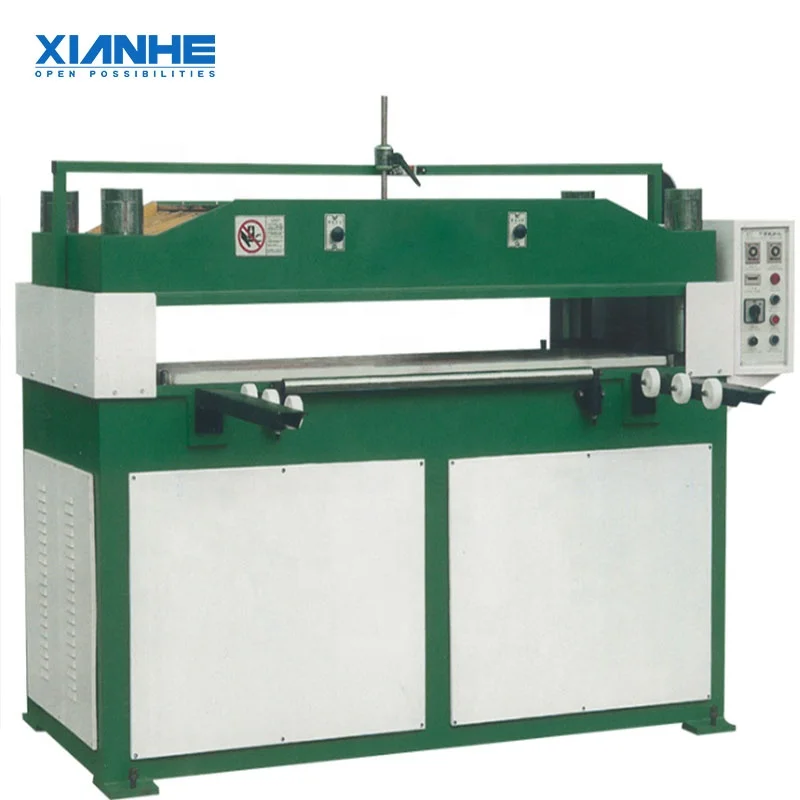 Hydraulic double-column plate die cutting machine for flip flop making