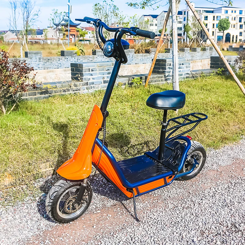 13 inch scooter electric 3000W with Seat and Carry Basket france electric scooter made in china cheap e scooter 500w 800W