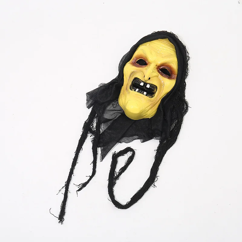 Halloween witch animation party cosplay props new factory direct sales horror mask