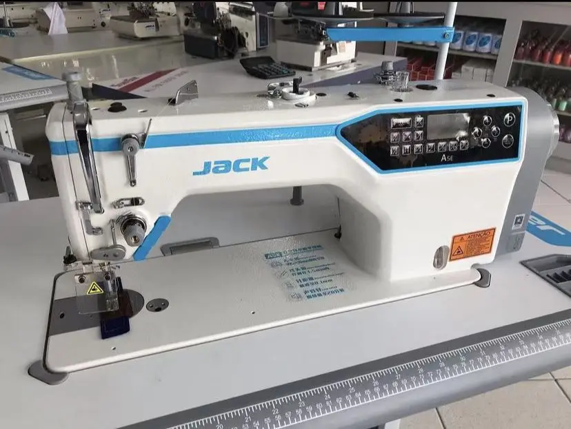 Brand New Factory Price Jack A5e Single Needle Direct Drive Fully Automatic Blanking Lockstitch Industrial Sewing Machine