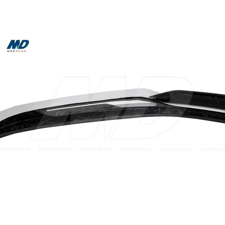 T Style Half Carbon Fiber Front Lip For 2019-2020 Porsche 911 992 4S