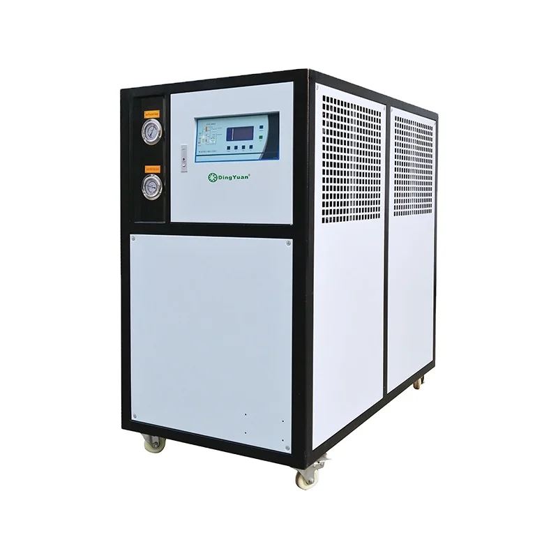 DingYuan standard CE industrial chiller machine Plastic rubber processing Air Cooled Water Chiller
