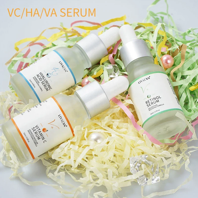 Vegan Natural Organic Skin Moisturizing Facial Skincare Essence Private Label Anti-Aging Vitamin E Face Retinol Serum