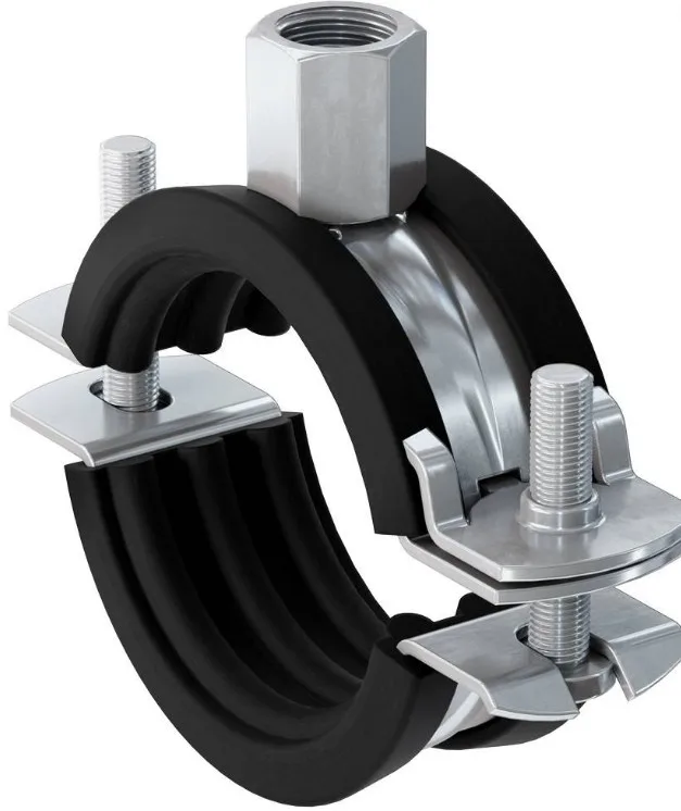 Rubber lined pipe 8mm p clips  lined hose clamp with rubber tube ceiling fan clamp rubber