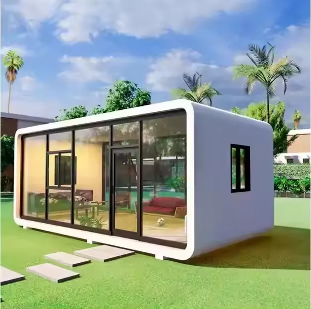 Rising Customized Windproof Factory Flat Pack Prefabricated Homes Container House Prefab Houses School For Real Estate Projects