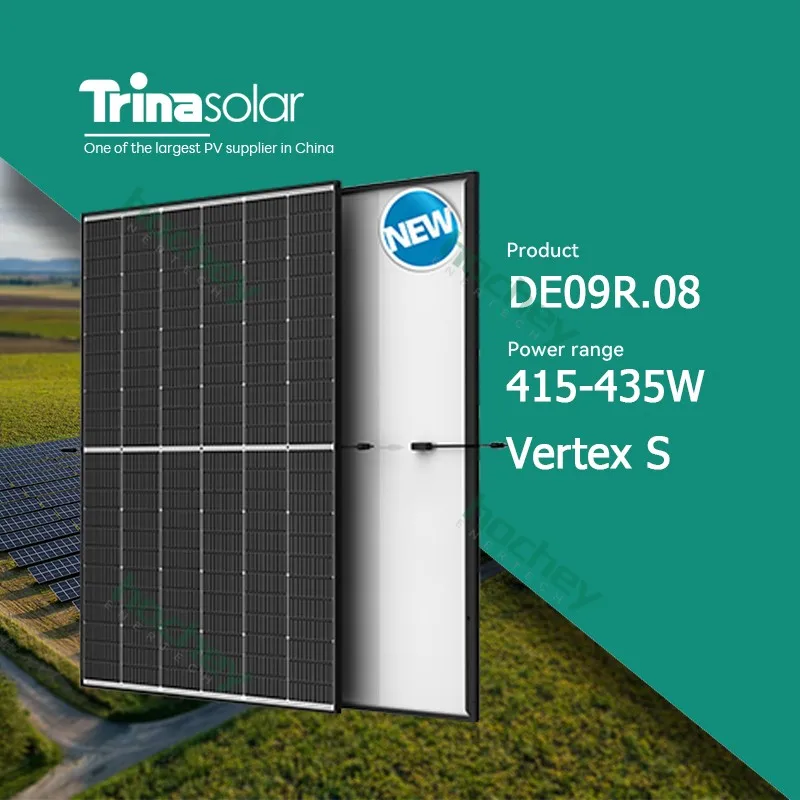 Солнечные панели и фонари Trina Vertex S TSM-DE09R.08 415-435 Вт черная рама 425 солнечные фотомодули 144 элементы цена