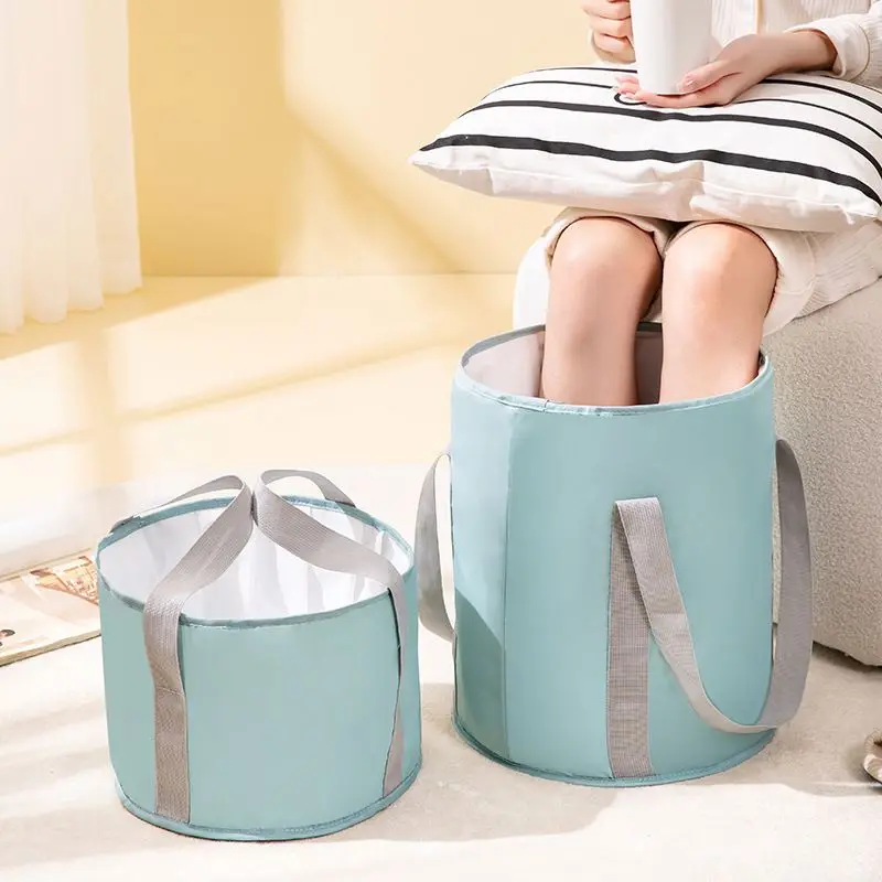 Large Foldable Feet Soaking Portable Travel Foot Bath Basin Tub Collapsible Folding Water Bucket