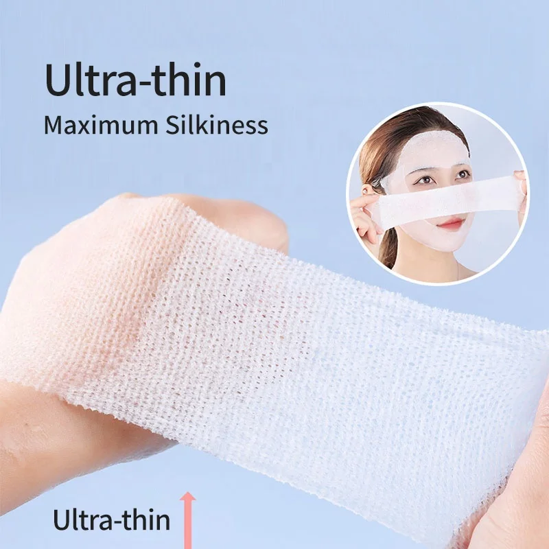 Customizable Package Shape Cotton Makeup Remover Pads Moisturizing Skin Care Square